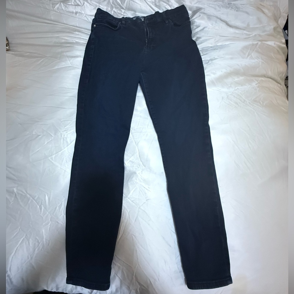 Frame Denim Women's Dark Blue Skinny Jeans Le High Rise Skinny Size 31